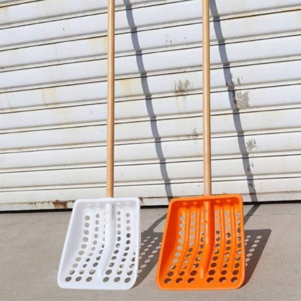 Snow Shovel Corn Fork Agricultural Filter Screen Soil Sieve Porous Plastic Shovel Shovel
