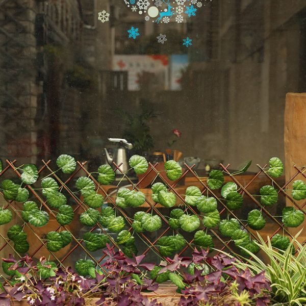 Simulation Plant Balcony Wall Decoration Fence Vegetable Garden Covering Fence Outdoor Guardrail Garden Fence Climbing Cane
