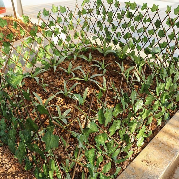 Simulation Plant Balcony Wall Decoration Fence Vegetable Garden Covering Fence Outdoor Guardrail Garden Fence Climbing Cane