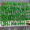 Telescopic Fence Anticorrosive Wood Green Leaf Fence Garden Fence Plastic Fence Protection Outdoor