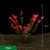 Fish Tank Decoration Simulation Water Plants Aquarium Landscaping Scenery Plastic Flowers Water Plants Crafts Gifts Water Plants Ca12-N
