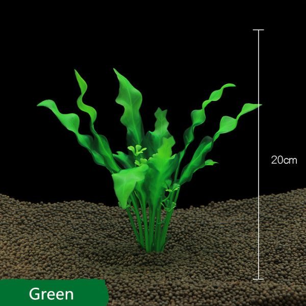 Fish Tank Decoration Simulation Water Plants Aquarium Landscaping Scenery Plastic Flowers Water Plants Crafts Gifts Water Plants Ca12-N