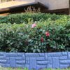 Stitchable imitation stone garden fence