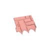 Stitchable imitation stone garden fence