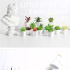 Simulated succulents mini potted plants