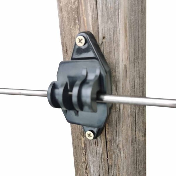 Wooden Post Nail Insulator Garden Fence Tool Farm Fence