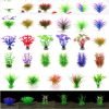 Fish Tank Landscape Simulation Water Plants Aquarium Decoration Rockery Fake Water Plants Small Fish Tank Set Decoration Prospect Plants